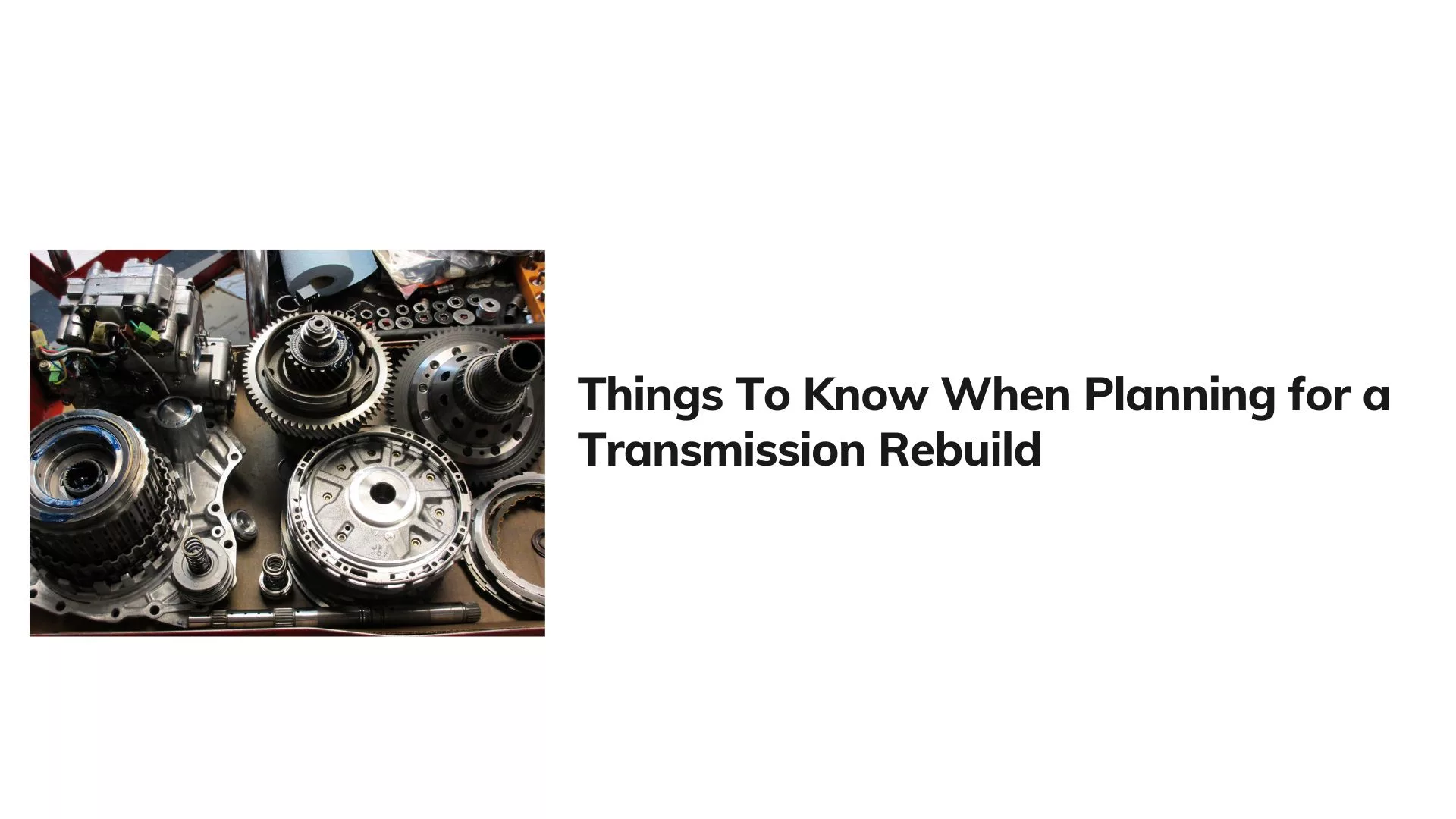 Rebuild Transmission 1 Best Used Transmission Supplier