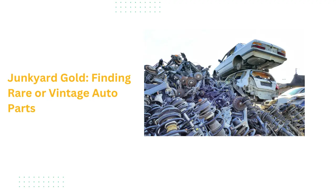 From Junkyard Gold To Profitable Potential The World Of Obsolete Auto Parts Liquidationfeed